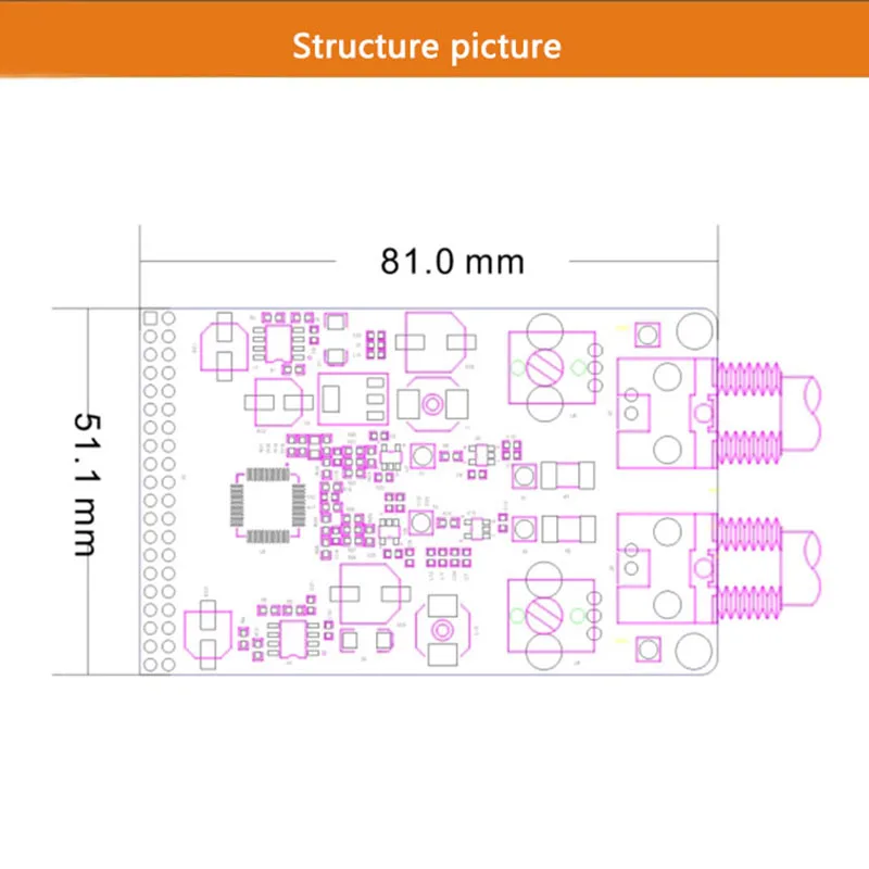 14bit 125MSPS -Ƴα , FPGA   XL010  2 ä AD9767 DA 