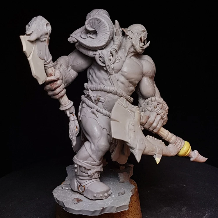 1/24 ORC Warrior Resin Figure Building Kit