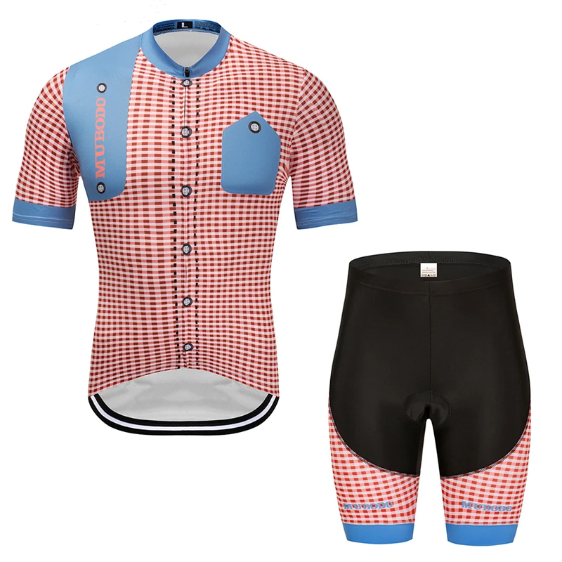 

2019 Summer Cycling Jersey sets Multicolor Bicycle Short Sleeve Sportswear Cycling Clothing Bike maillot Cycling Jerseys BIB