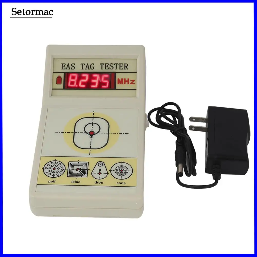 

EAS Security Tag Tester RF8.2Mhz Frequency Detector Label Tester EAS Systems