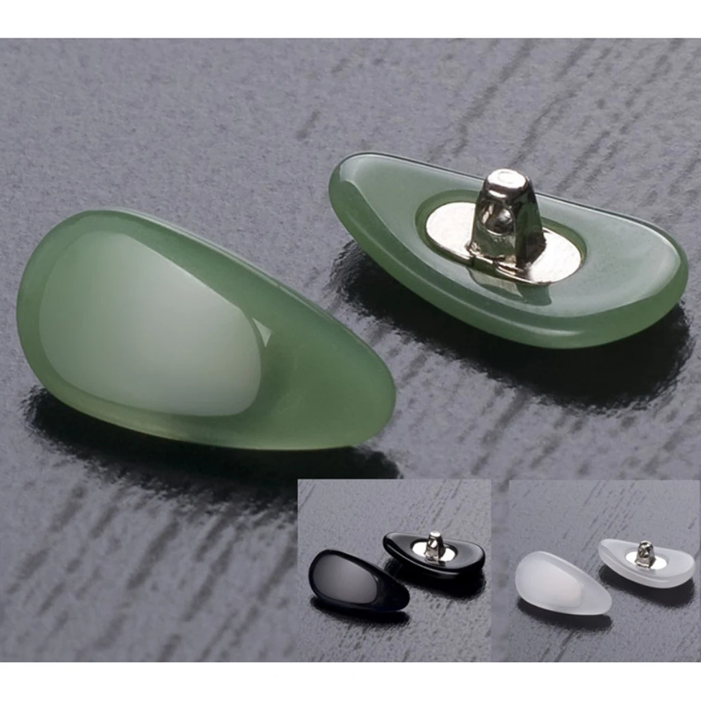 2pcs Anti-Slip Nosepad Replacement Nose Pads Eyewear Glasses Repair Kit for Eyeglass Sunglasses Repairing