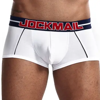 

JOCKMAIL Men Clothes 2019 New Men Boxer Brand men underwear Cotton Breathable sexy gay cueca boxer ropa interior hombre slip