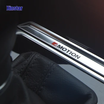 

stainless steel 4motion car interior decals sticker for volkswagen golf6 golf7 polo GTI B6 R36 B7L CC Touran mk6 mk7 passat