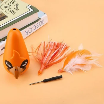 

Electric Cat Toy Birds Tumbler Kitten Teasing Toy Pets Cats Produts YE-Hot