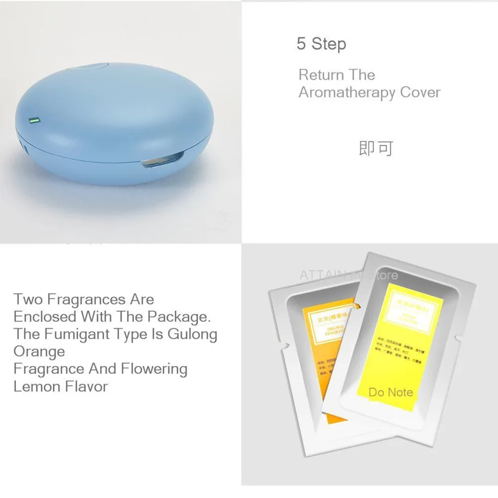 Новый Xiaomi mihome портативный ароматерапия машина для автомобиля домашний
