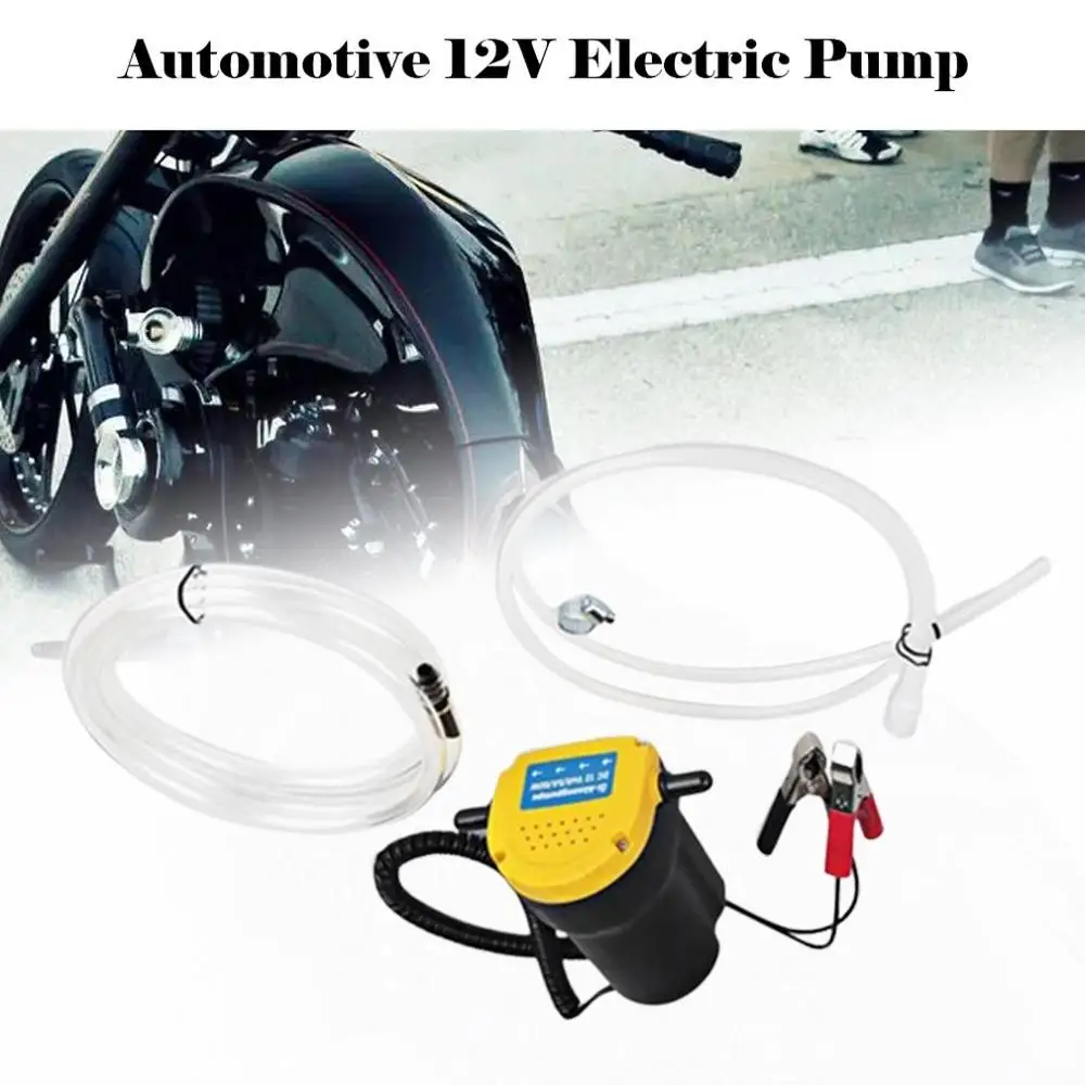 

12V Oil Fluid Sump Extractor Scavenge Exchange Transfer Pump Suction Transfer Pump Tubes For Auto Car Boat Mot