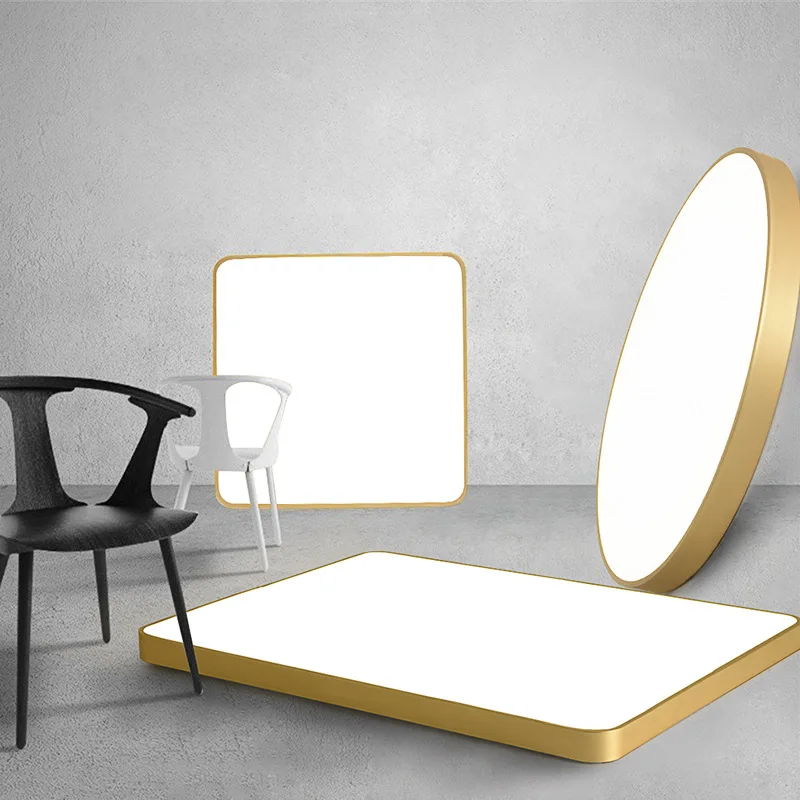 LED Ceiling Light Ceiling Light GOLD 15W 27W LED Ceiling Light Living Room Bedroom Light Corridor Balcony LED Ceiling lamp Kitchen Lights Surface mount