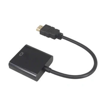 

HDMI Male to VGA Female Video Cable Cord Converter Adapter for HDTV PC DVD 1080 DQ-Drop