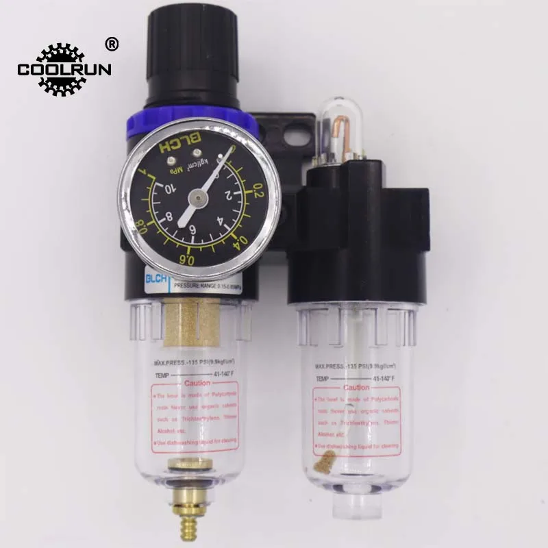 CNC Machine Tool Pneumatic Sprayer Water Pipe Oil Pump Lubrication System Low Pressure Water Spray Transparent 3L Oil Tank