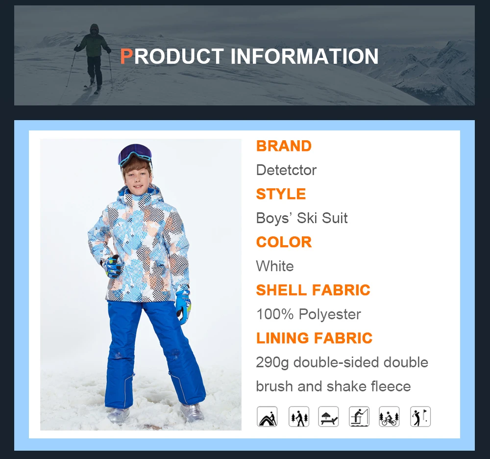 boys plus size ski jackets