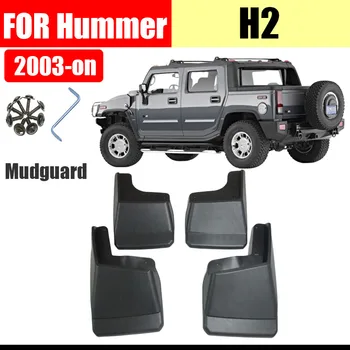 

Mud flaps for Hummer H2 Mudguards Fender Hummer H2 Mud flap splash Guard Fenders Mudguard car accessories Front Rear 4 PCS