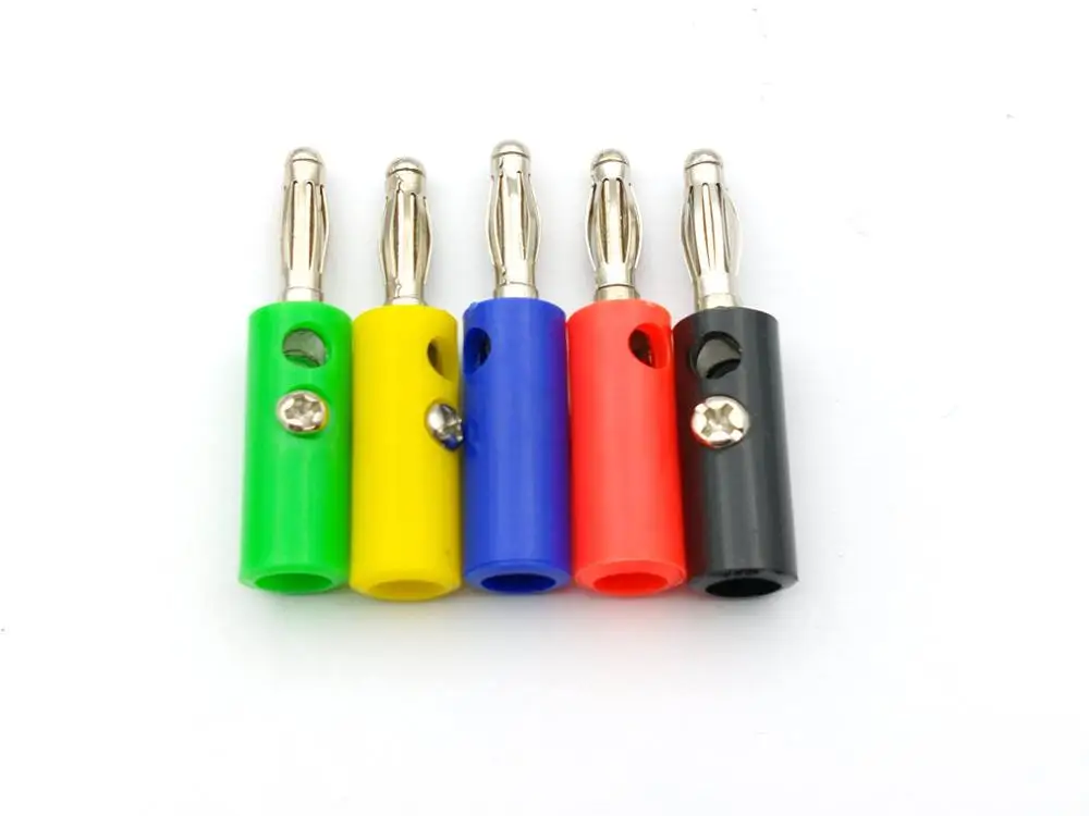 100 шт. 4 мм Штекерный адаптер типа банан|adapter|adapter plugadapter connector |