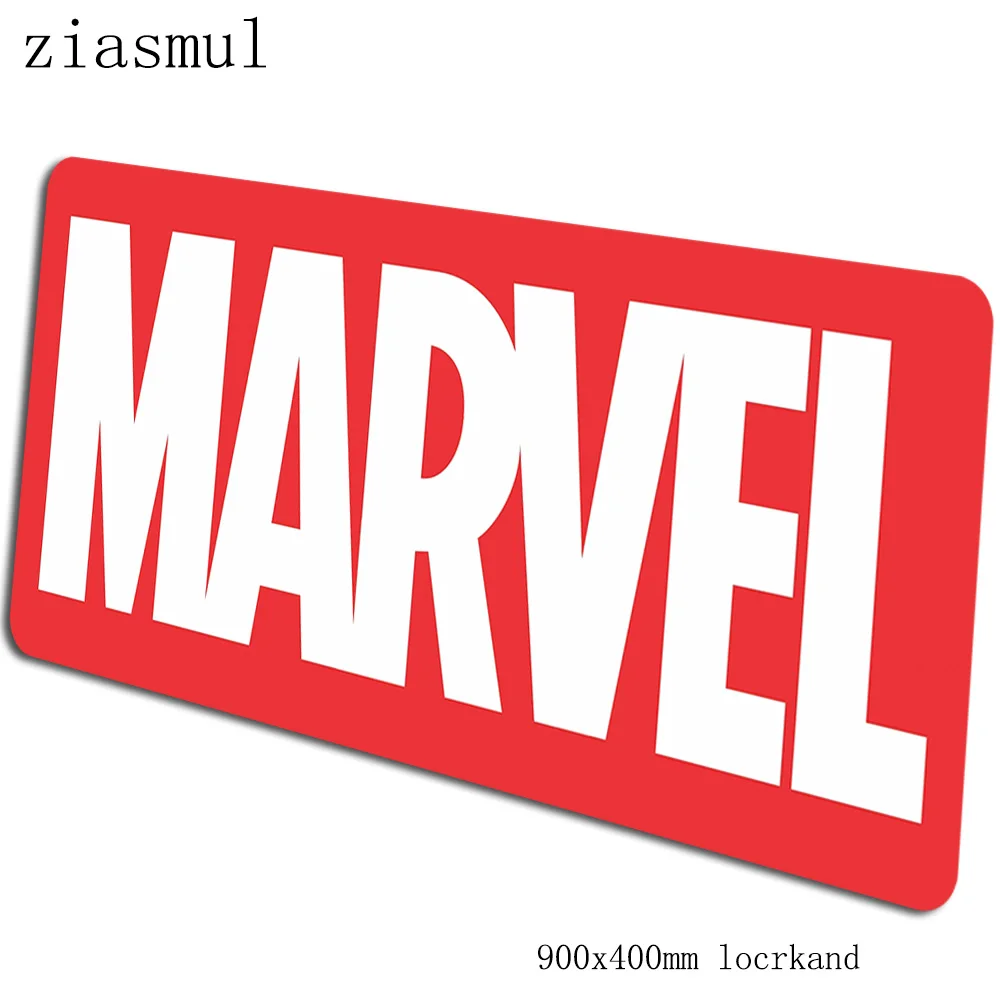 Коврик для мыши с логотипом комиксов Marvel, 90x40 см, коврики для мыши, 3d игровой коврик для мыши, геймер, модные персонализированные коврики для мыши, клавиатура, ПК, коврик - Цвет: pattern 9