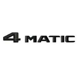 4matic буквы номер Стикеры 3D автомобиля задний багажник эмблемы Наклейка для Mercedes Benz W203 W204 W163 W164 W166 AMG W211 S55 CLA