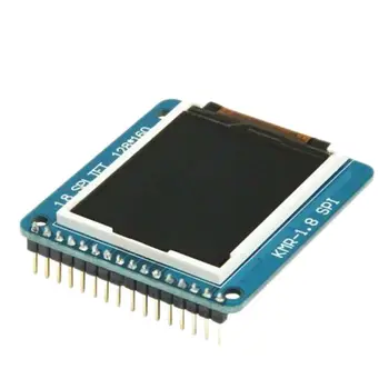 

1.8 Inch ST7735R SPI 128x160 TFT LCD Display Module with PCB for Arduino 51