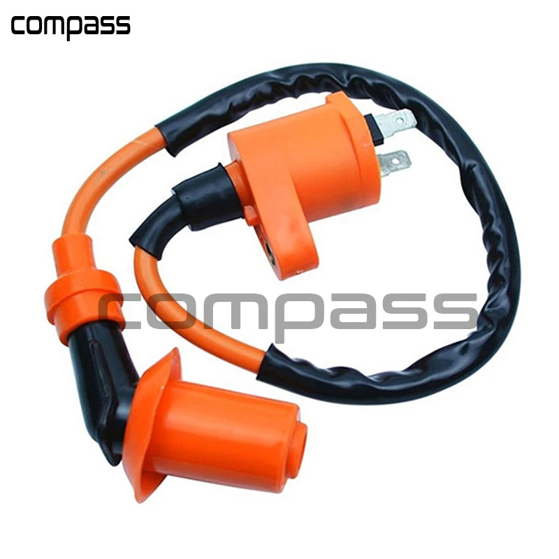 Новая гоночная катушка зажигания + 6 контактная Свеча AC CDI D8TC для 150cc 200cc 250cc