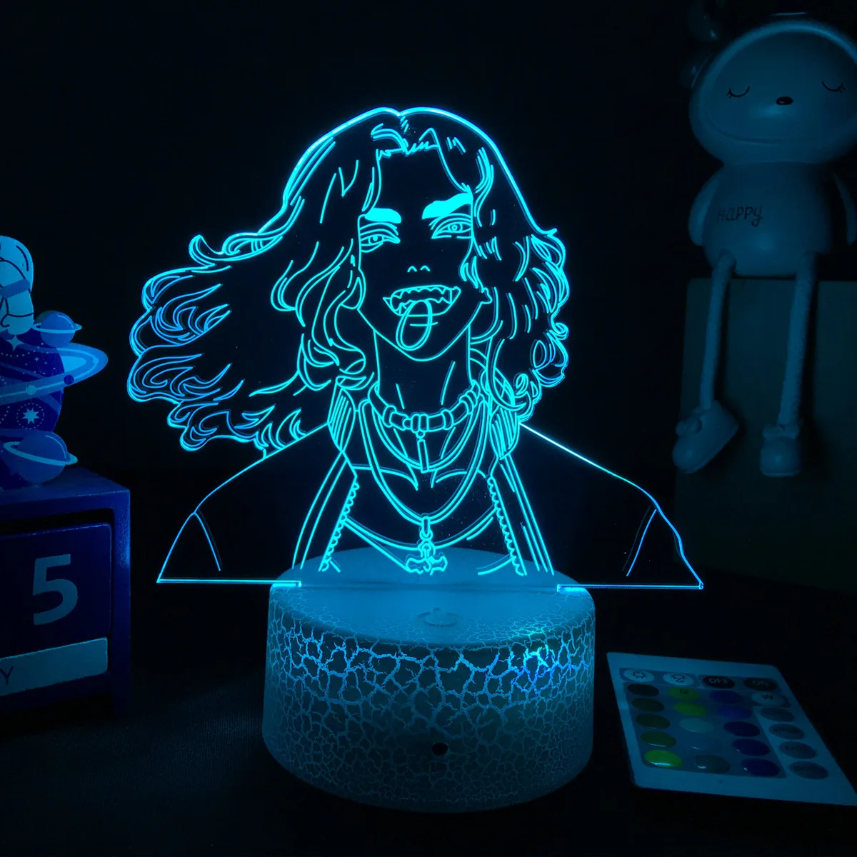 3D LED Lamp Anime Tokyo Revengers Night Light Baji Figure For Child Bedroom Decoration Birthday Gift Room Desk Manga 3d Lamp cool night lights