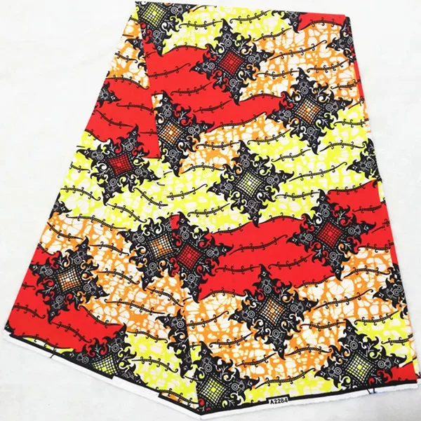 african wax print fabric ankara fabric for patchwork batik african fabric tissu wax 6yards cotton fabric for dress HH-C2