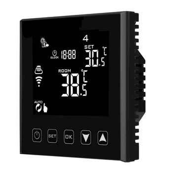 

Hy603 -2Wifi Remote Control Black Electrical Underfloor Heating and Infrared Panel Digital Wifi Thermostat