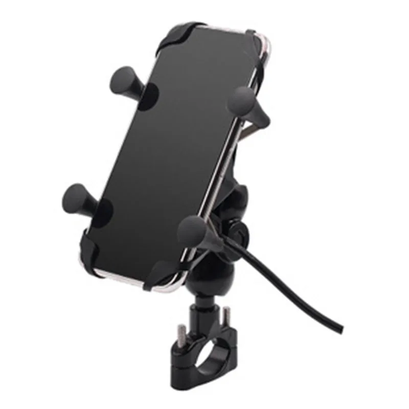 12 V-24 V Универсальный Водонепроницаемый мотоцикл на руль Dual USB разветвитель на Зарядное устройство Мощность адаптер