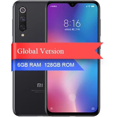 Black 6GB 128GB Глобальная версия Xiaomi mi 9 SE 6 ГБ 128 Гб Смартфон Snapdragon 712 Восьмиядерный 5,97 'AMOLED mi 9 SE 48MP 20MP камера мобильный телефон - Цвет: Black 6GB 128GB
