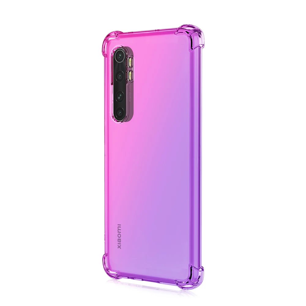 Противоударный чехол для Xiaomi Mi Note 10 Lite A3 A2 8 6X силиконовый Redmi 10X 5G 4G Go 9 se 7 6 5 Pro Poco