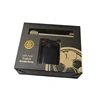 Customized Gold Foil Logo Brown Kraft Honey Jar Packaging Box With PVC Clear Window 1