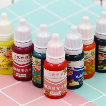 

10 Pcs/set Resin Pigments Highly Concentrated Oily Colorant DIY Crafts Jewelry Crystal Epoxy Color Paint Jewelry Making