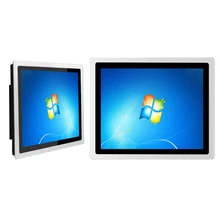 Computador industrial incorporado do toque capacitivo de 15 polegadas, memória 32g ssd do núcleo j1800/i3/i5/i7 4g com wifi tela impermeável