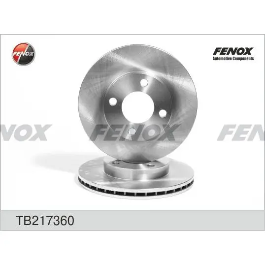Disc brake AUDI 80 86-91/90 87-91/100-77-91 front vent. F |