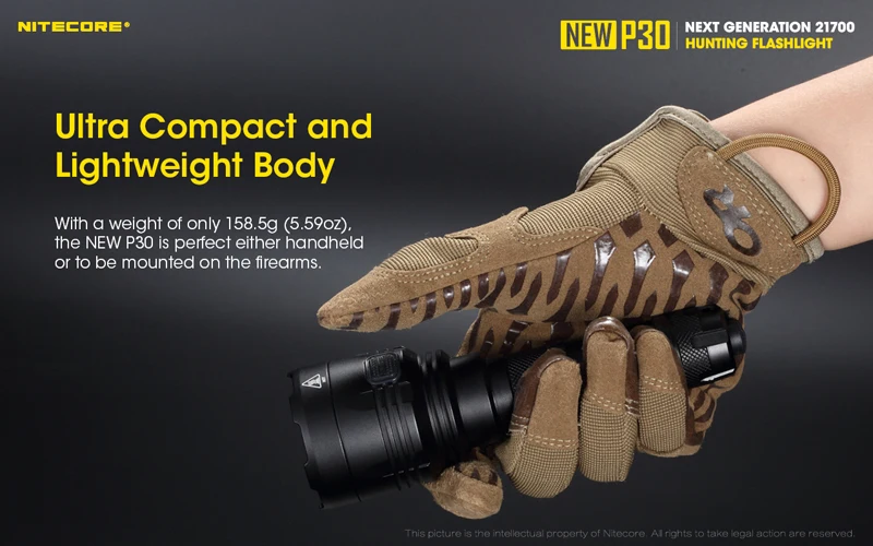 Nitecore NEW P30 Hunting Flashlight (14)