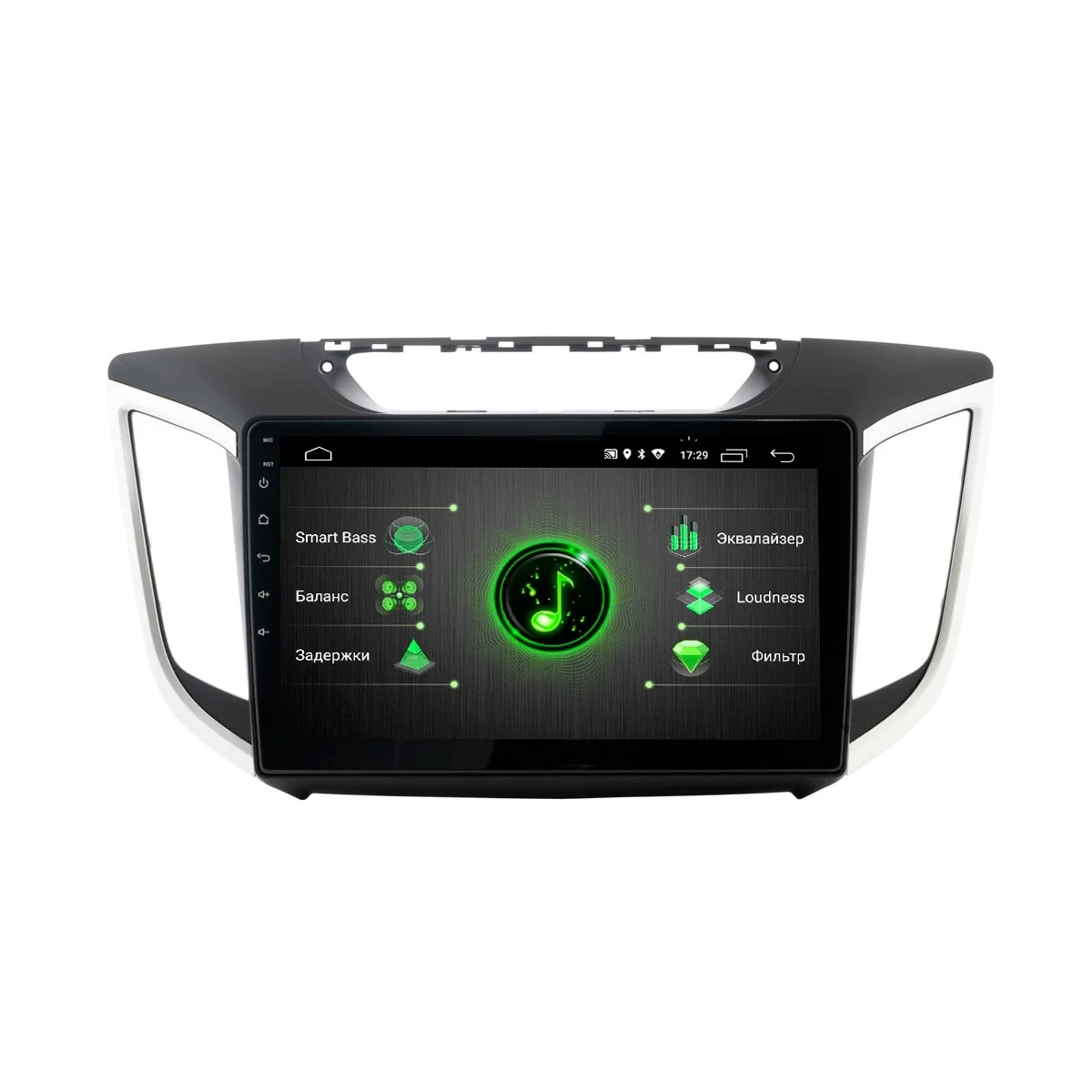 Штатная магнитола Incar Incar DTA-2410 для Hyundai Creta 16+ Android 9.0 с процессором DSP(+ Камера заднего вида в подарок