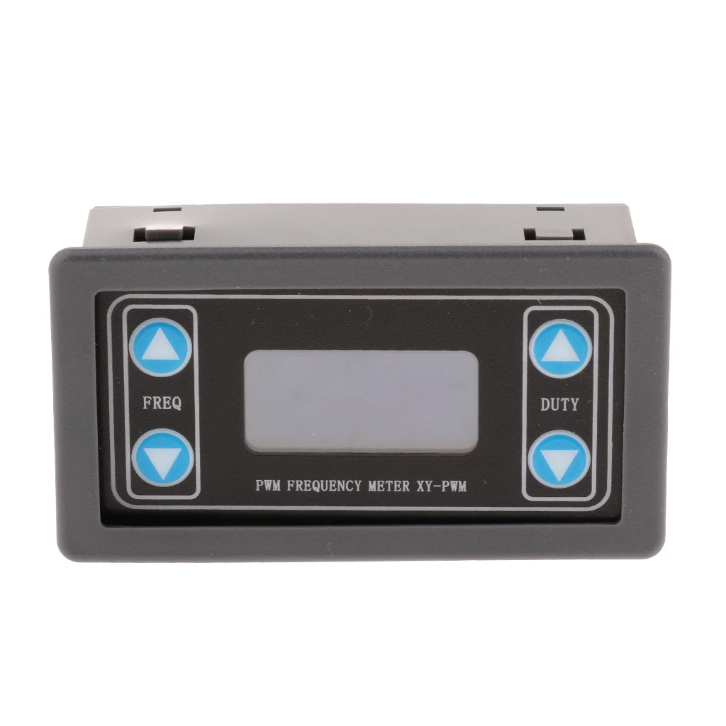 Premium PWM Pulse Frequency Meter Adjustable Duty Ratio LCD Signal Generator