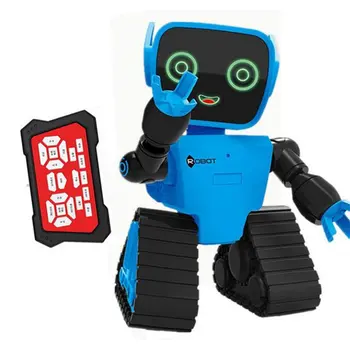 

Cute RC Intelligent Robot Toy Voice Activated Interactive Recording Sing Dance Storytelling RC Robot Toy Kids Gift Green