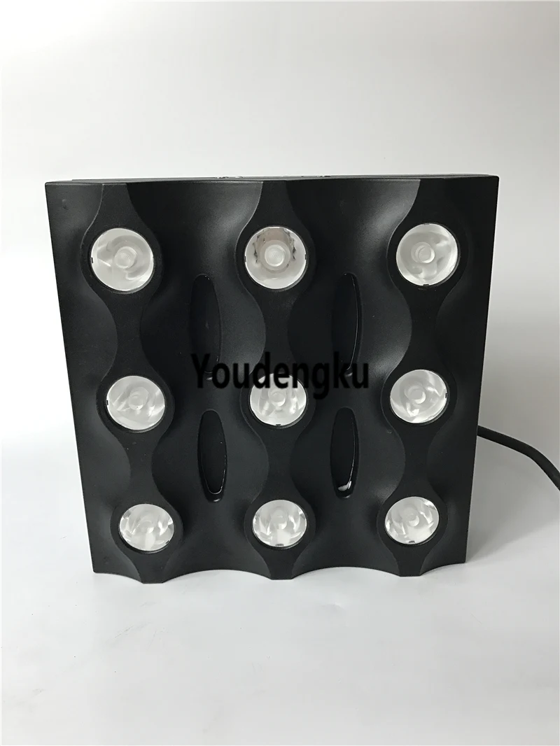 Горячая led ТВ матричный прожектор для сцены 9x3 Вт теплый белый светодиодный пиксельный блинд матрица луч света DJ оборудование