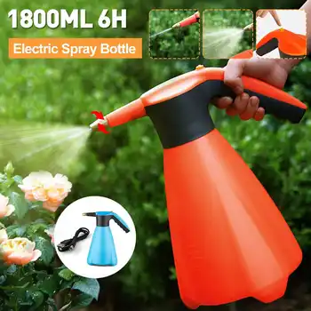 

1800ML Large Capacity Electric Sprayer Airless Hand Held Spray Guns for Houses Garages Decks Furniture Cleaning 1800mAh