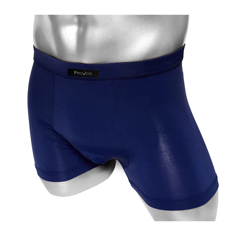 Men's Ice soie sous-vêtements Boxer Slips Malles Ardennes sous-vêtements Lingerie Bikini 
