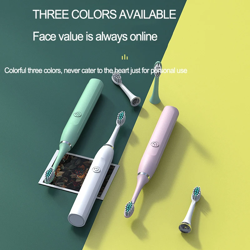 Electric toothbrush ultrasonic adult lovers rechargeable soft hair automatic toothbrush manufacturer wholesale OEM Electric toothbrush ultrasonic adult lovers rechargeable soft hair automatic toothbrush manufacturer wholesale OEM