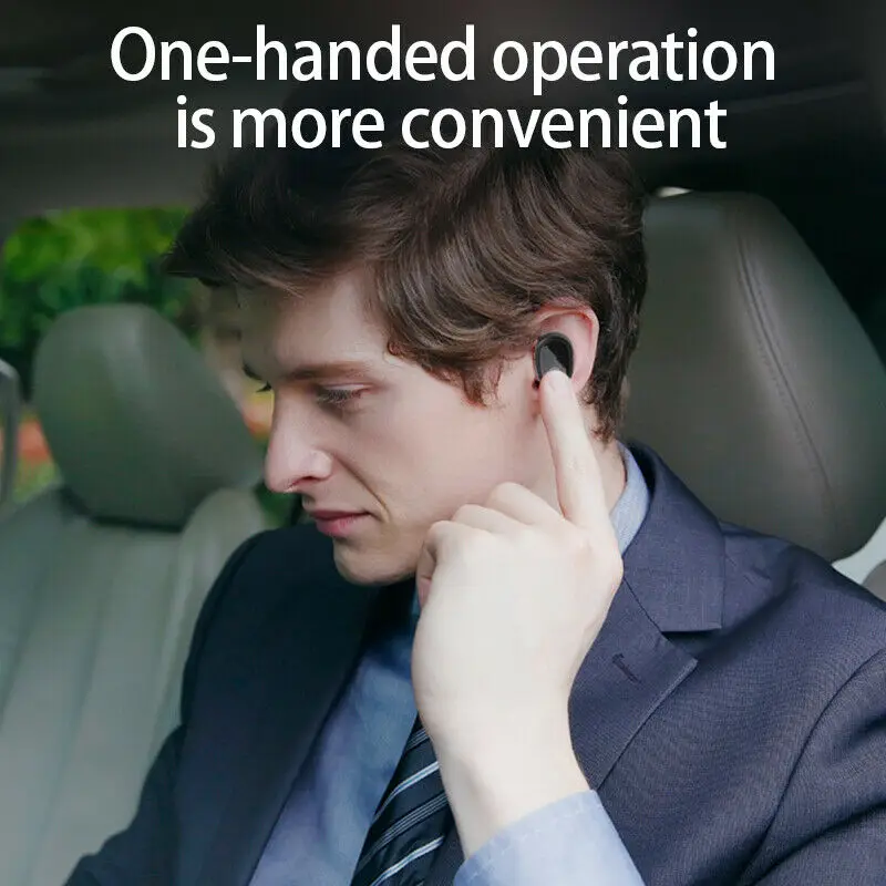 Акция-Bluetooth 5,0 настоящие беспроводные наушники спортивные гарнитуры наушники с шумоподавлением 2000 мАч