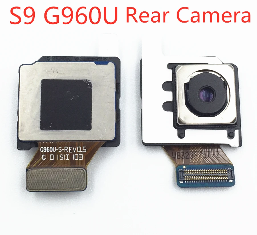 

1pcs Back Rear big Main Camera Front Facing small Camera Module Flex Cable For Samsung Galaxy S9 SM-G960U S9 Plus G965U Flex