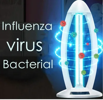 

38W UV Disinfection Lamp 220V50Hz Portable Household UV Sterilization Lamp 60W Desktop Mobile Disinfection And Mite Removal Lamp