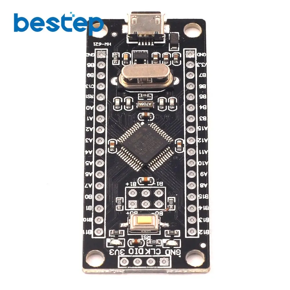 Плата макетная STM32F103C8T6 ARM STM32 минимальный модуль микро USB контроллер обучающая