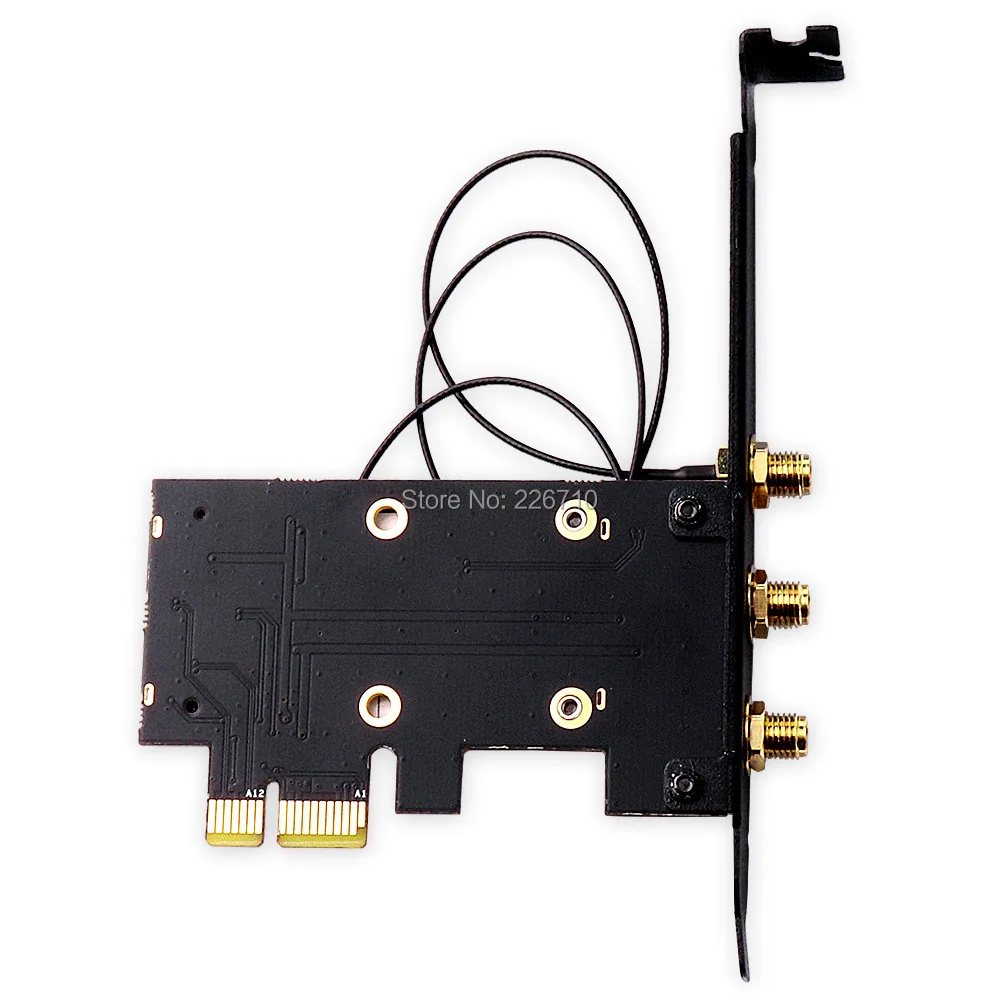 Компьютерный адаптер Link 4965AGN 300M PCI E 1X 16X 2 4/5 ГГц INTEL 4965 Wi Fi WLAN карта беспроводного