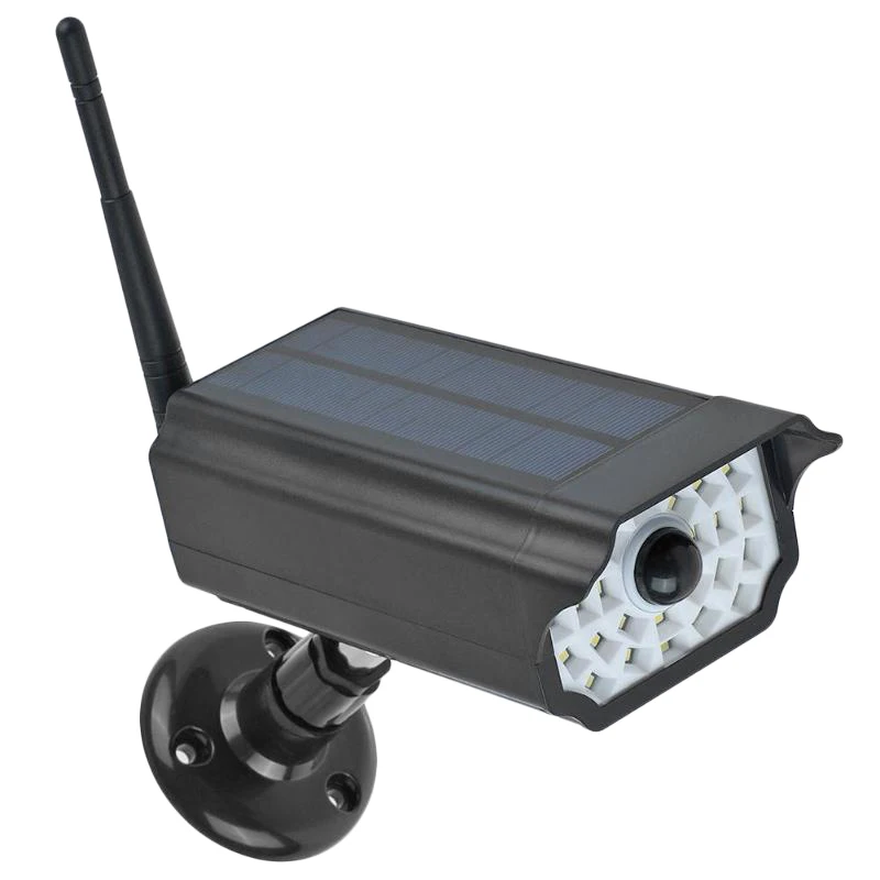 

ABSS-30 Led Solar Lamp Fake Monitor Waterproof Solar Wall Night Light Pir Motion Sensor Porch Path Street Fence Garden Stairs Co