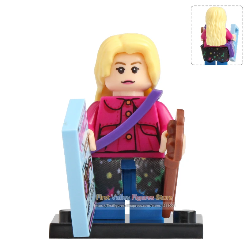 80 шт./партия, фигурка Гарри, Поттеры, Дамблдор, луна, Longbottom Trelawney Mad-Eye Moody, строительные блоки, игрушки для детей, WM6041