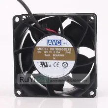 

Original DBTB0838B2S 8038 12V 2.10A PWM 80x80x38mm Temperature Control High Speed Large Air Volume PC Case Ryzen Cooling Fan