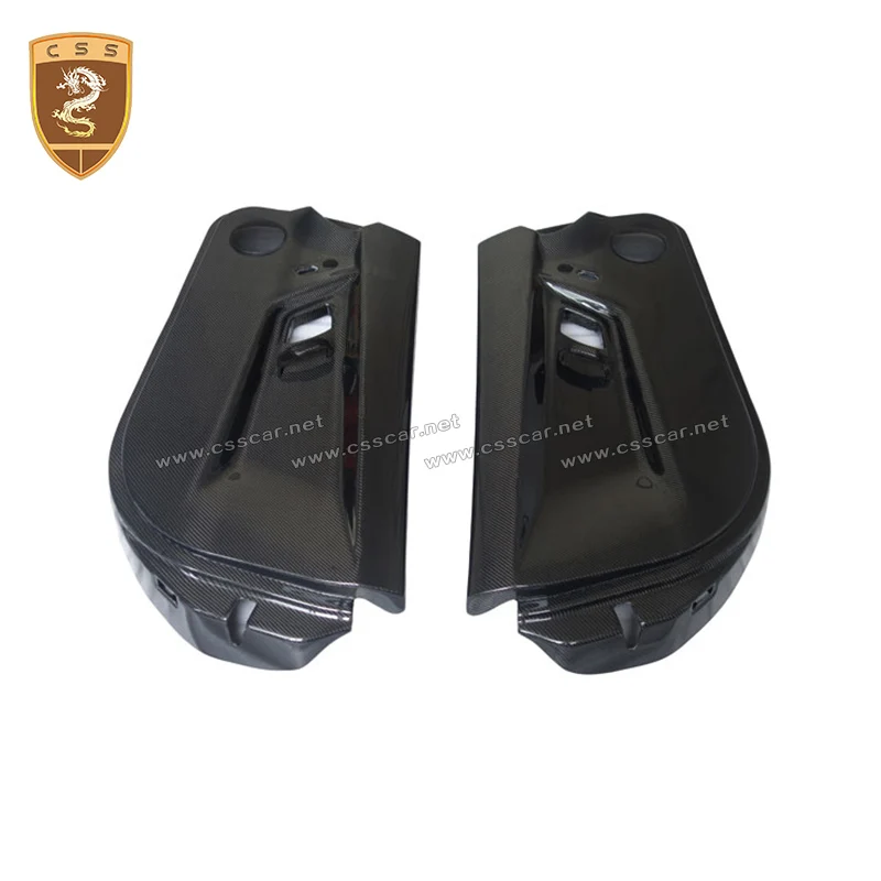 Подходит для Lamborghini Gallardo LP550 560 570 03 14 карбоновая Внутренняя дверь литье глянцевый