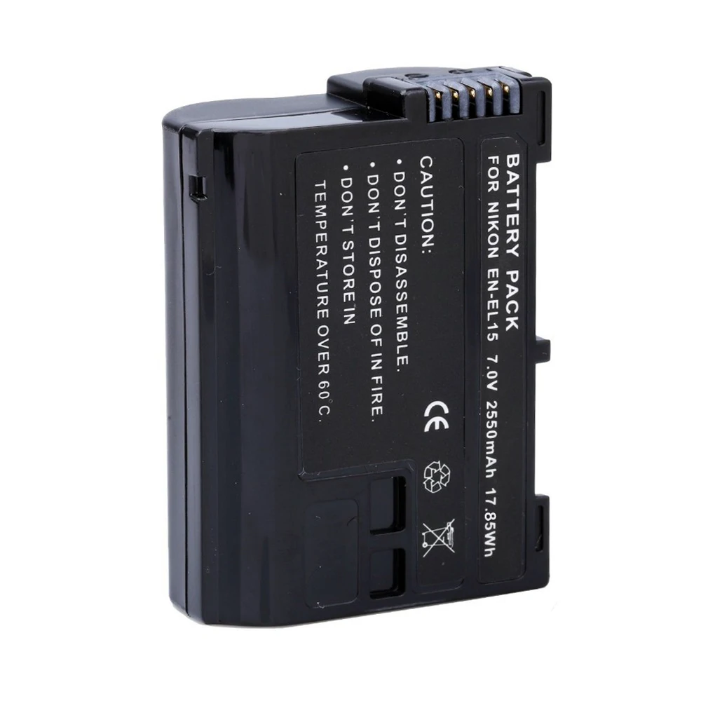 Enel15 Battery For Nikon En El15 Enel15a Camera Batterie Dslr D600