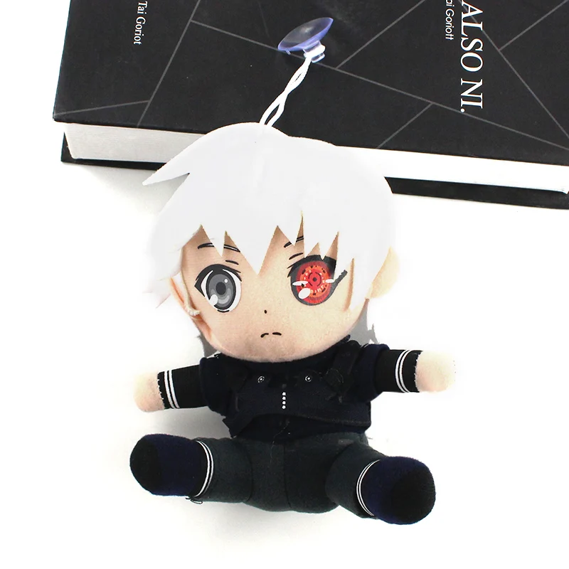 17 см 2 стиля аниме Токийский Гуль Kaneki Кен плюшевые игрушки кулон брелки мягкие куклы лучшие подарки для детей