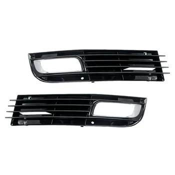 

1 Pair Front Bumper Fog Lamp Cover Grilles for A8 / A8 Quattro 2008-2010 D3